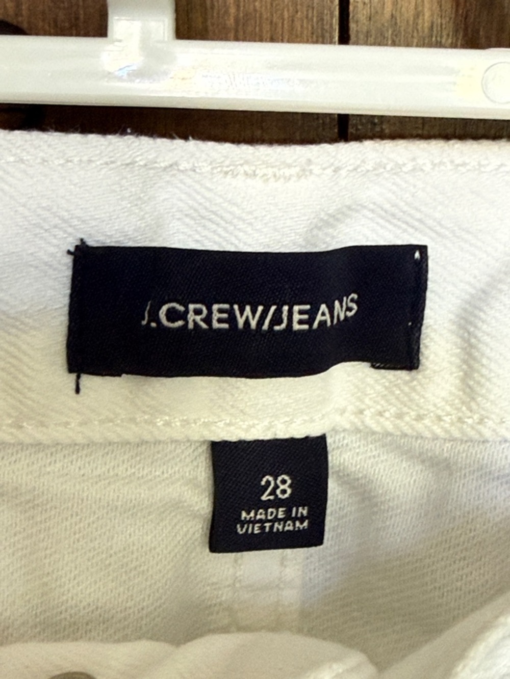 J. Crew White Denim Skirt - Picture 2 of 7